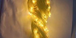15 Meter Rice Decoration Lighting for Diwali, Festival (Yellow) (Set of 5)